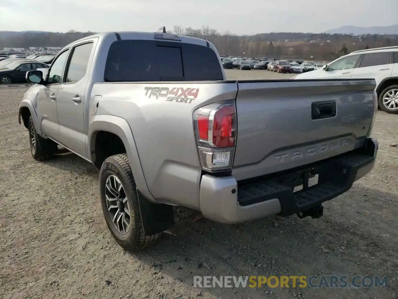 3 Photograph of a damaged car 3TMCZ5AN6MM434520 TOYOTA TACOMA 2021