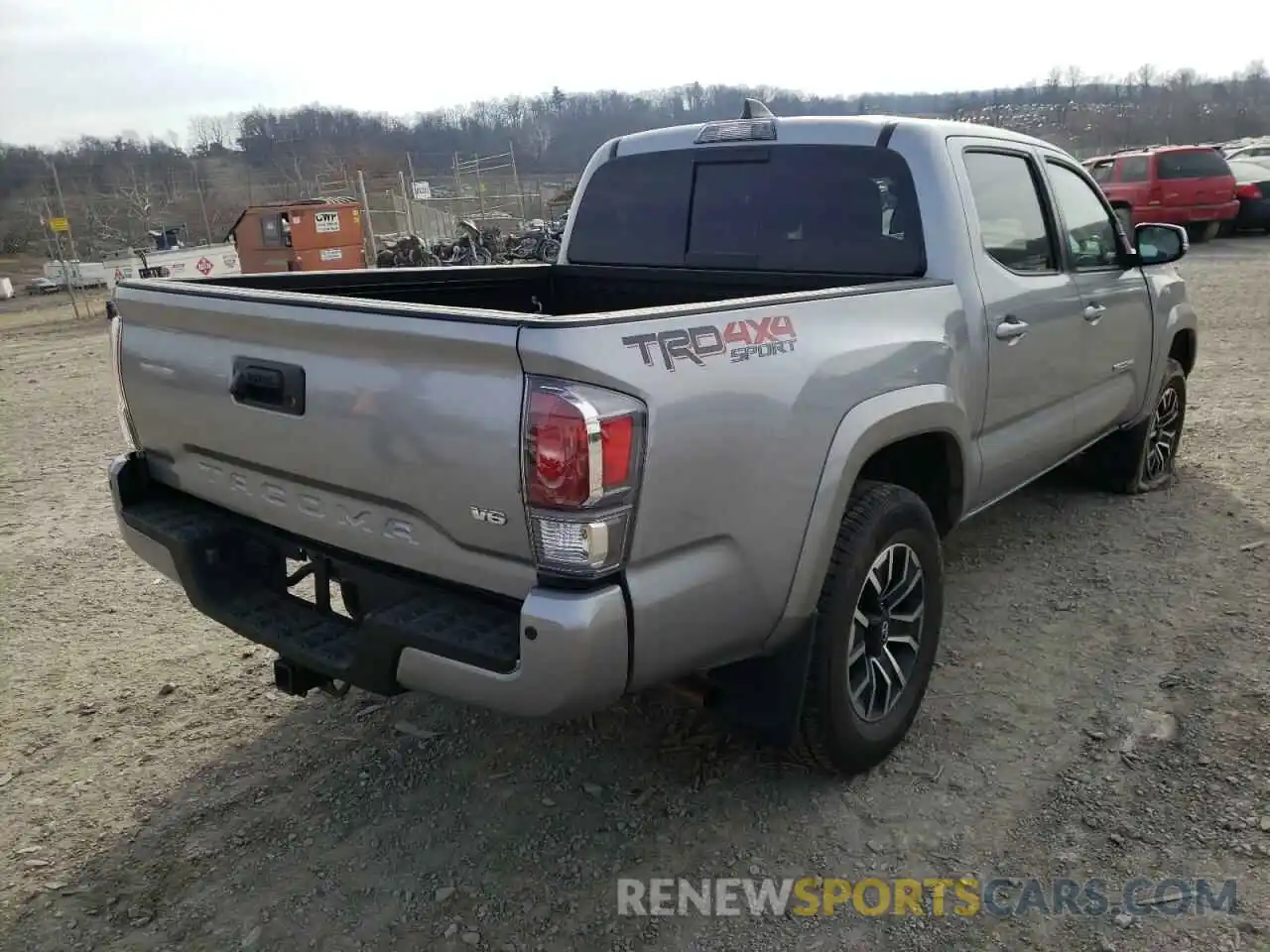 4 Photograph of a damaged car 3TMCZ5AN6MM434520 TOYOTA TACOMA 2021