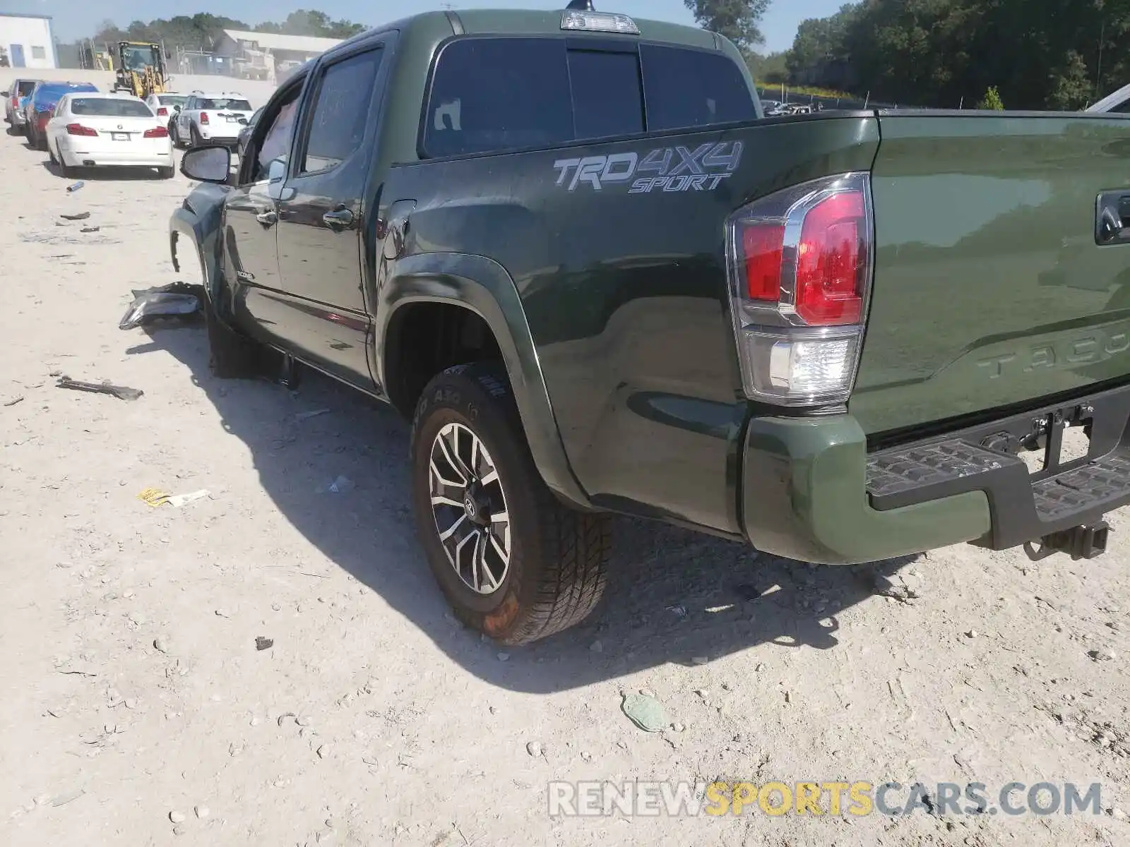 3 Photograph of a damaged car 3TMCZ5AN6MM438552 TOYOTA TACOMA 2021