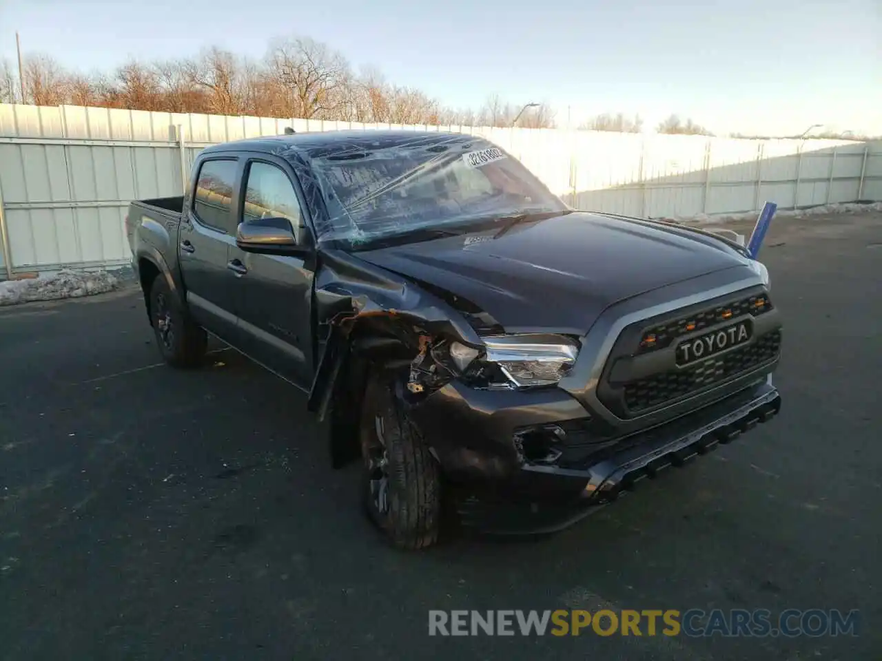 1 Photograph of a damaged car 3TMCZ5AN6MM446246 TOYOTA TACOMA 2021