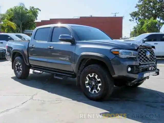 1 Photograph of a damaged car 3TMCZ5AN6MM450846 TOYOTA TACOMA 2021