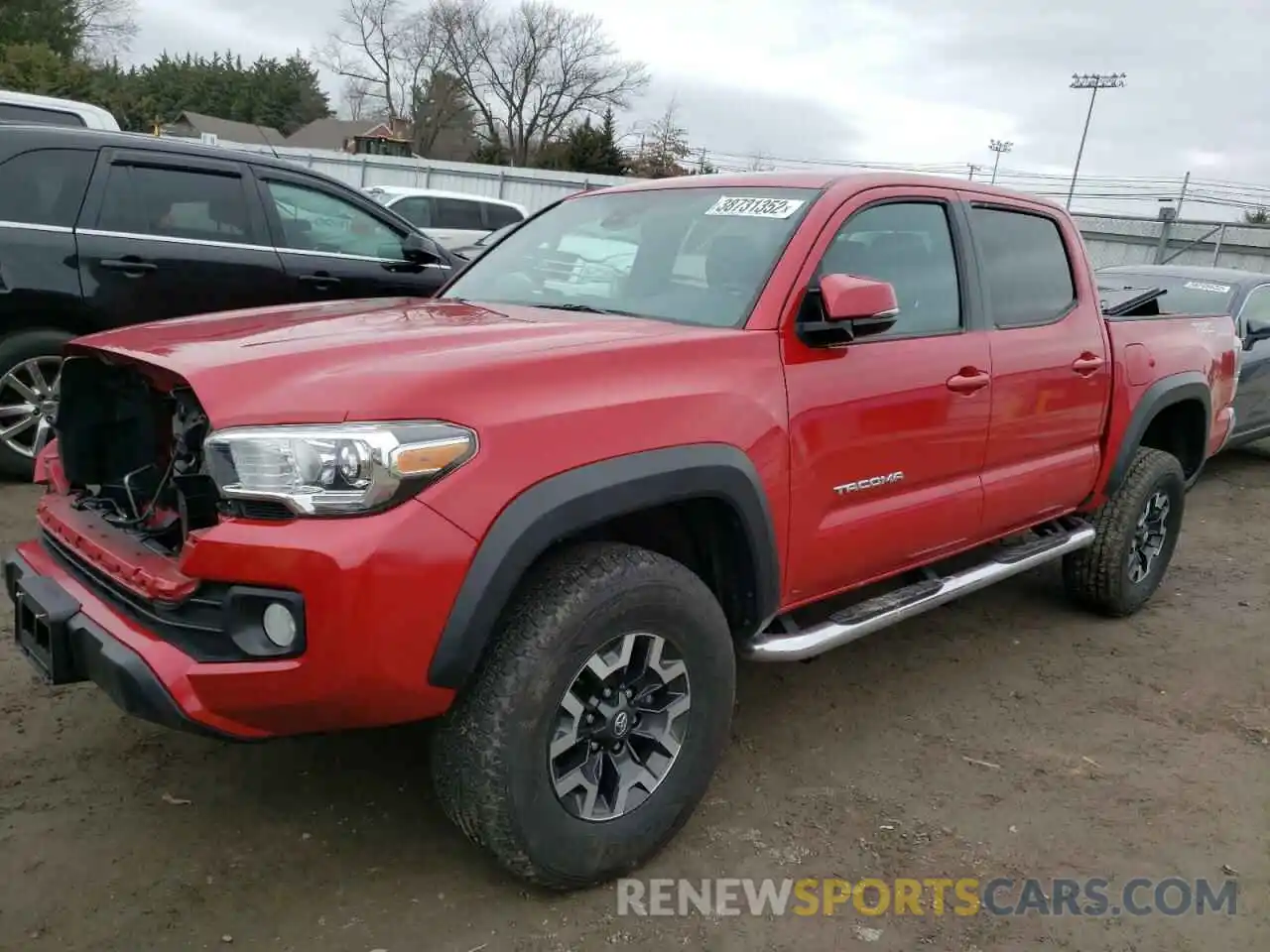 2 Photograph of a damaged car 3TMCZ5AN7MM371427 TOYOTA TACOMA 2021