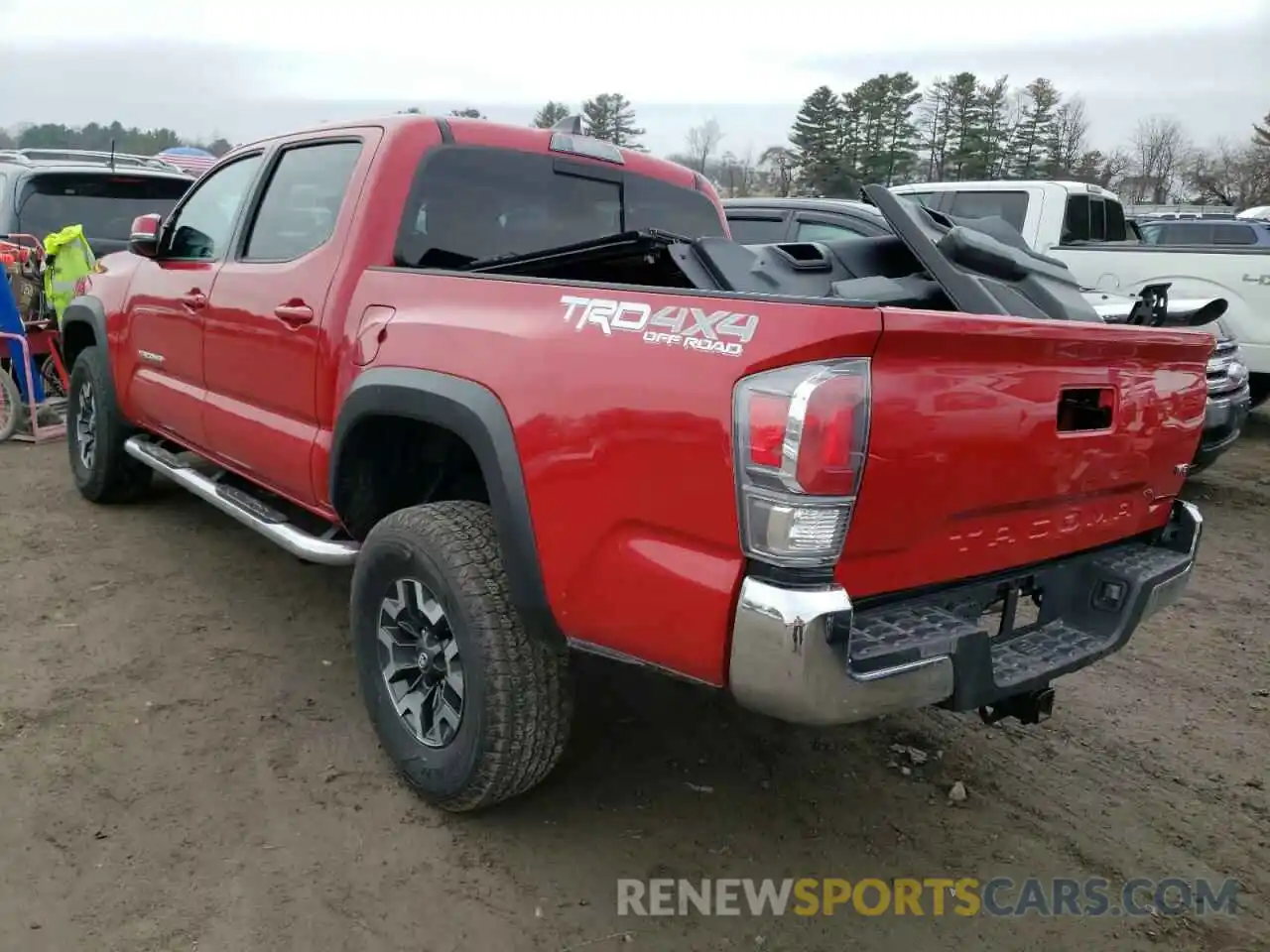 3 Photograph of a damaged car 3TMCZ5AN7MM371427 TOYOTA TACOMA 2021