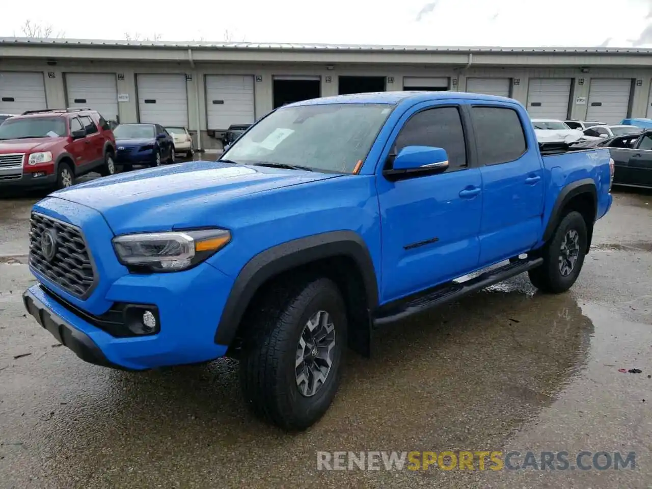 2 Photograph of a damaged car 3TMCZ5AN7MM379804 TOYOTA TACOMA 2021