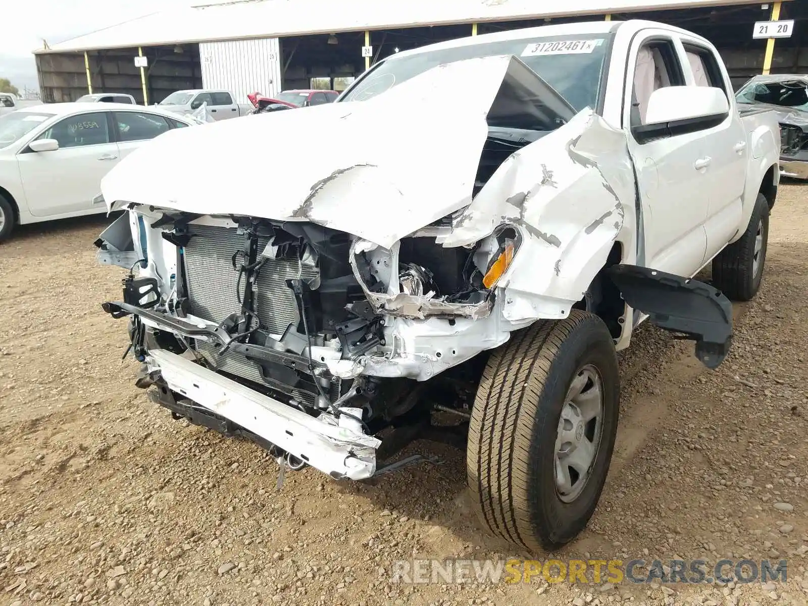 9 Photograph of a damaged car 3TMCZ5AN7MM380127 TOYOTA TACOMA 2021