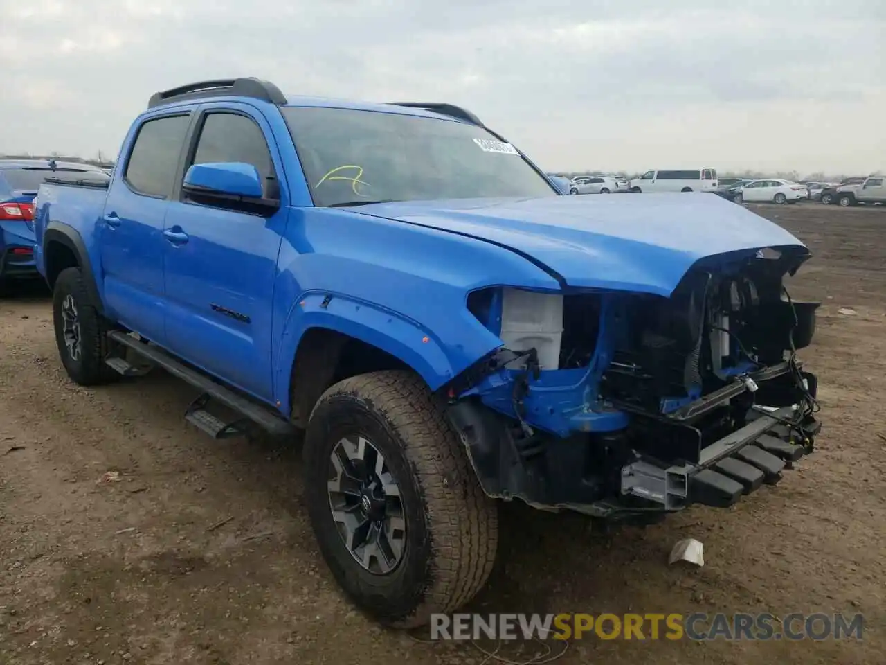 1 Фотография поврежденного автомобиля 3TMCZ5AN7MM381519 TOYOTA TACOMA 2021