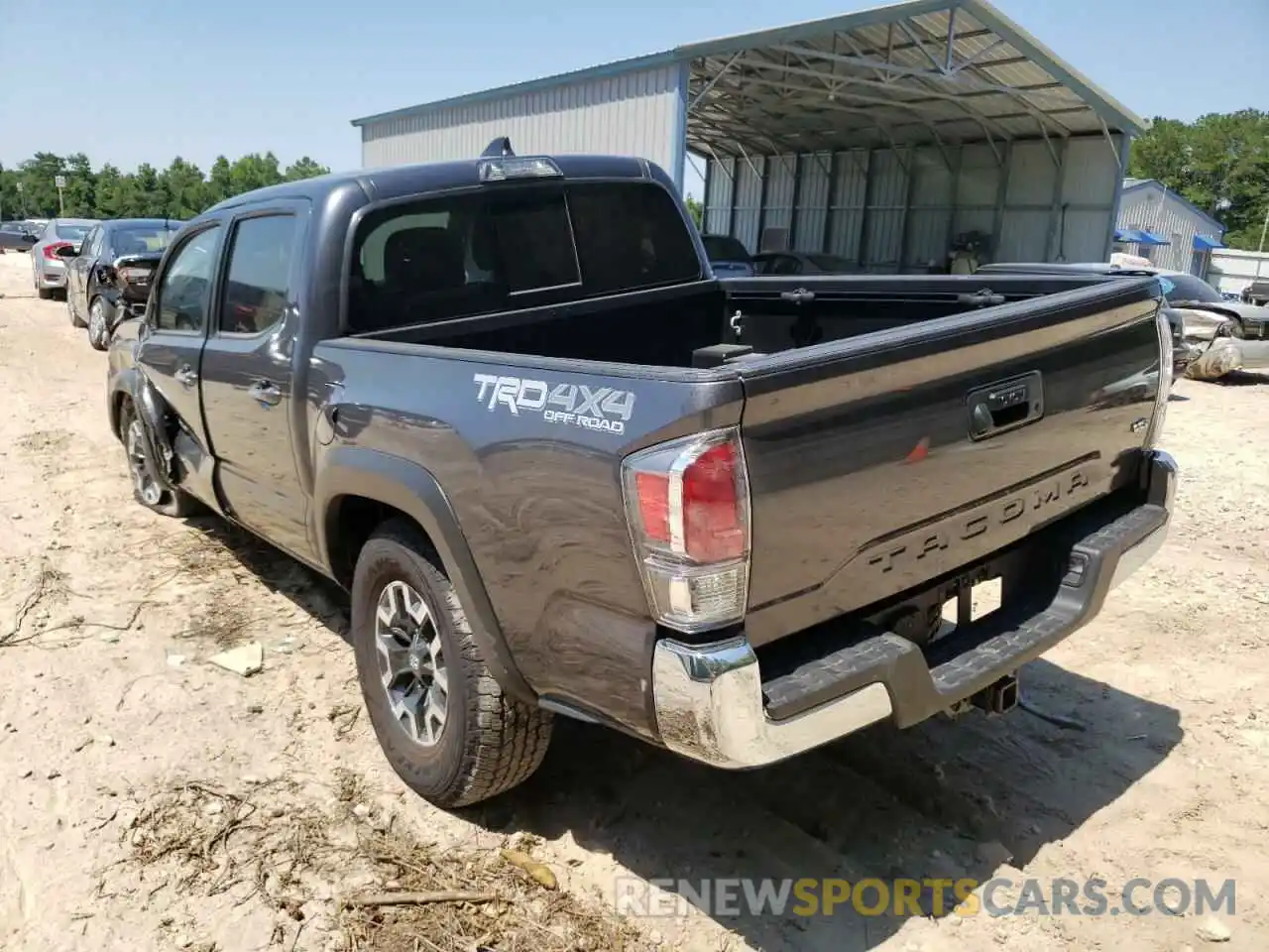 3 Photograph of a damaged car 3TMCZ5AN7MM384212 TOYOTA TACOMA 2021