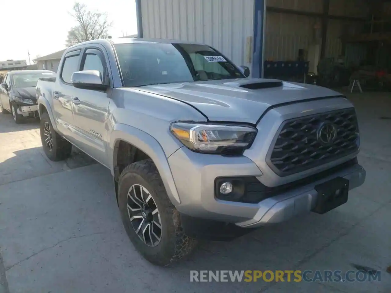 1 Photograph of a damaged car 3TMCZ5AN7MM388552 TOYOTA TACOMA 2021