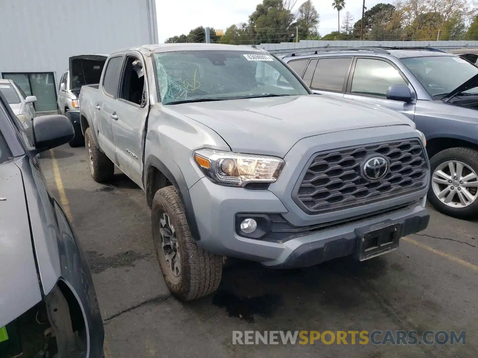 1 Photograph of a damaged car 3TMCZ5AN7MM389135 TOYOTA TACOMA 2021