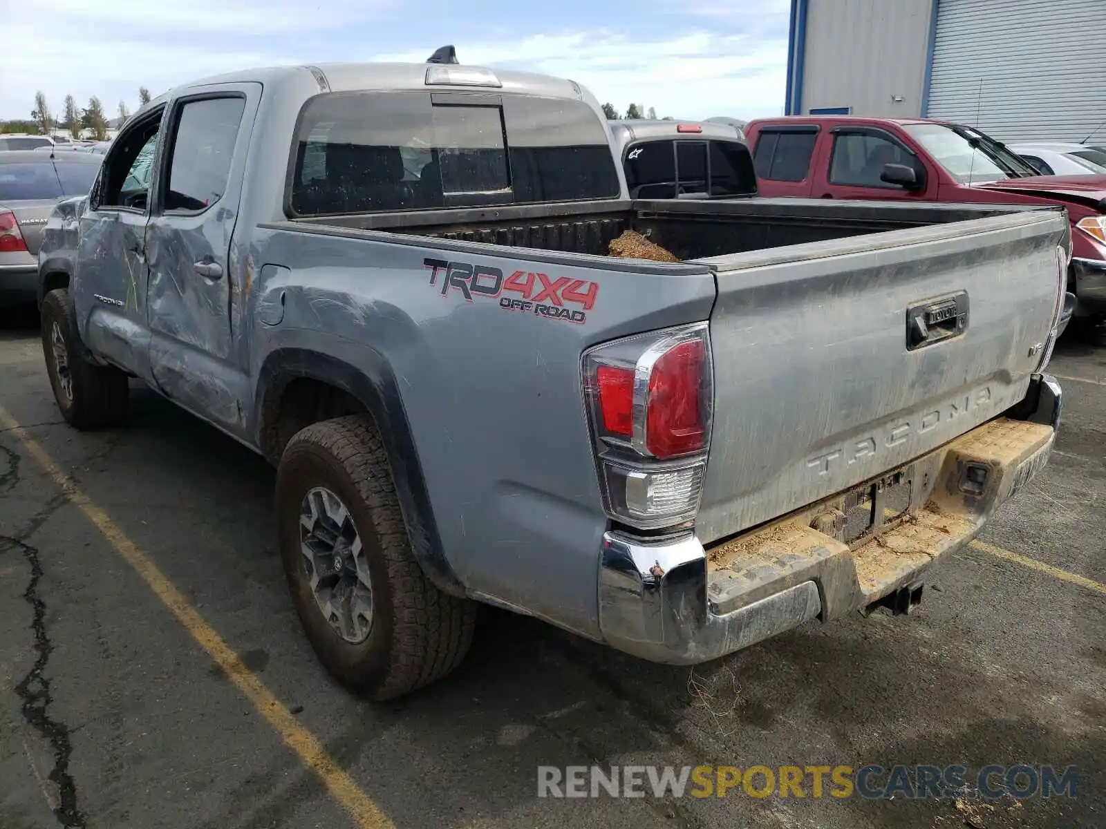 3 Photograph of a damaged car 3TMCZ5AN7MM389135 TOYOTA TACOMA 2021