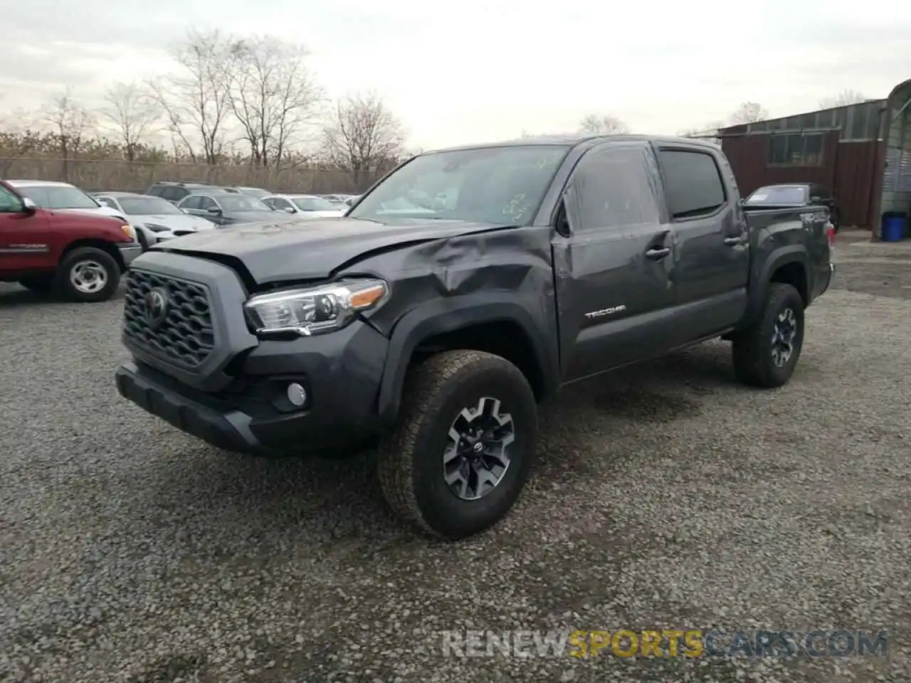 2 Photograph of a damaged car 3TMCZ5AN7MM397493 TOYOTA TACOMA 2021