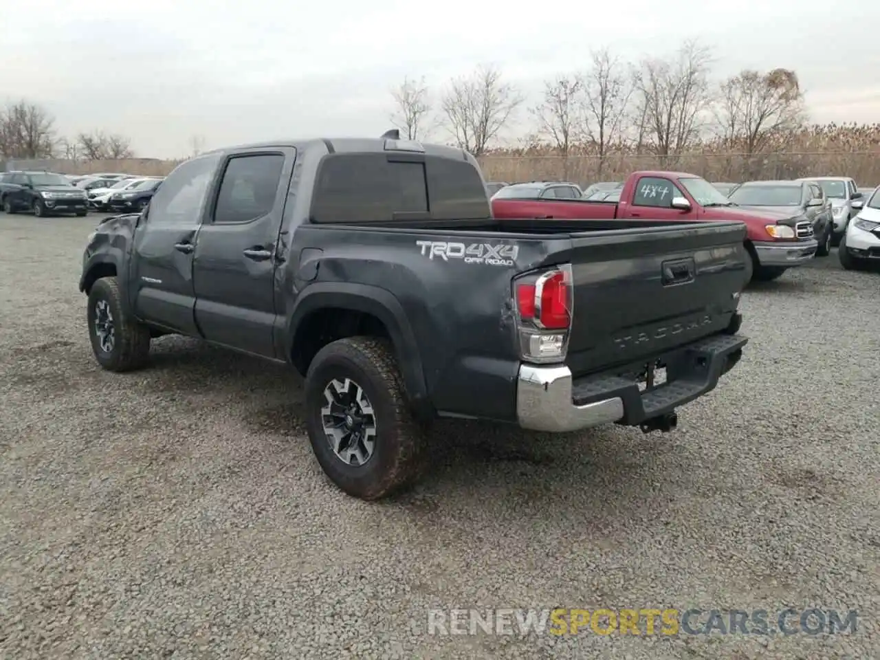 3 Photograph of a damaged car 3TMCZ5AN7MM397493 TOYOTA TACOMA 2021