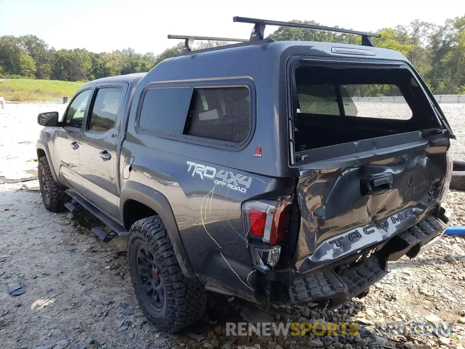 3 Photograph of a damaged car 3TMCZ5AN7MM397851 TOYOTA TACOMA 2021