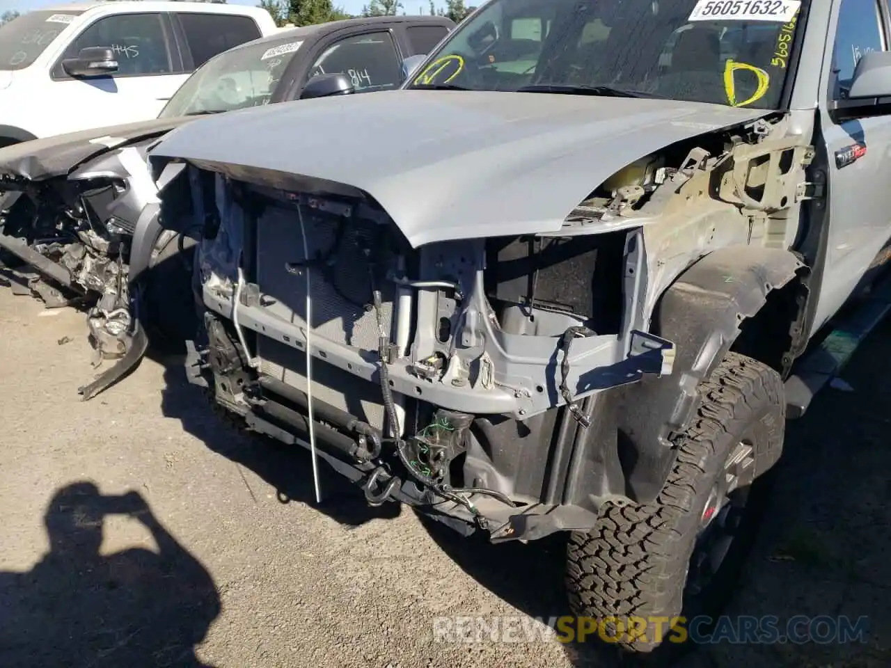 9 Photograph of a damaged car 3TMCZ5AN7MM403471 TOYOTA TACOMA 2021