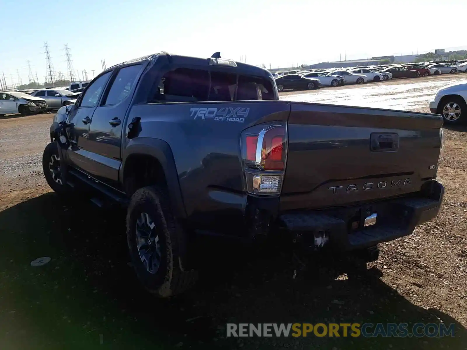 3 Photograph of a damaged car 3TMCZ5AN7MM403602 TOYOTA TACOMA 2021