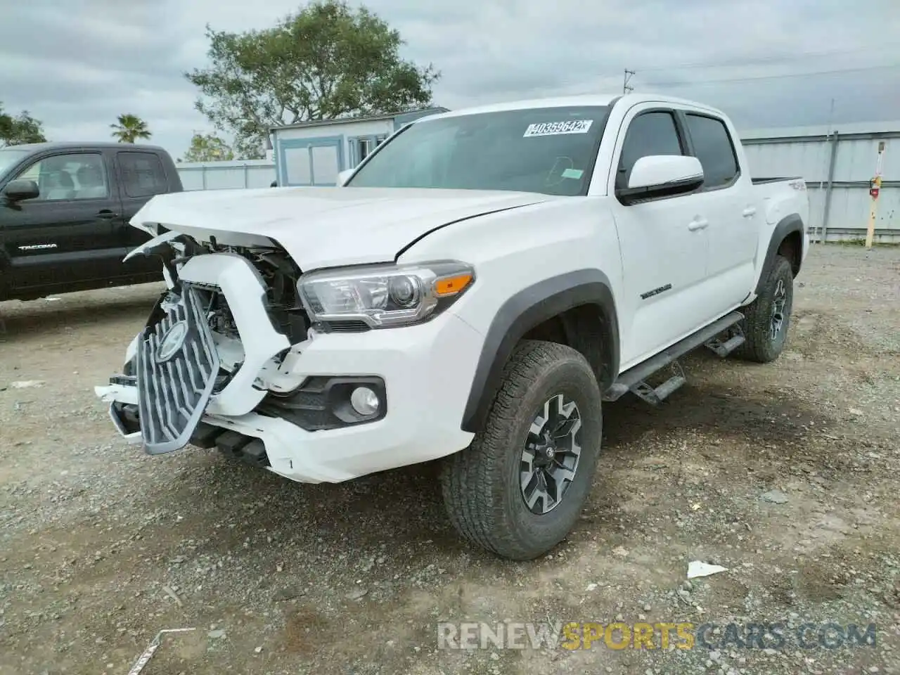 2 Photograph of a damaged car 3TMCZ5AN7MM404992 TOYOTA TACOMA 2021