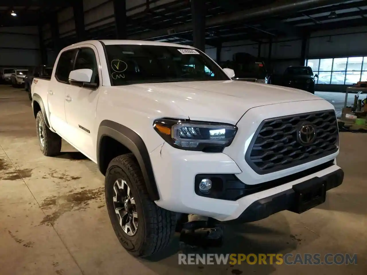 1 Photograph of a damaged car 3TMCZ5AN7MM408069 TOYOTA TACOMA 2021