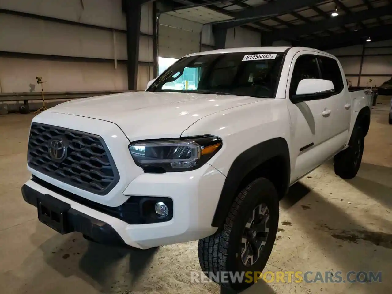 2 Photograph of a damaged car 3TMCZ5AN7MM408069 TOYOTA TACOMA 2021