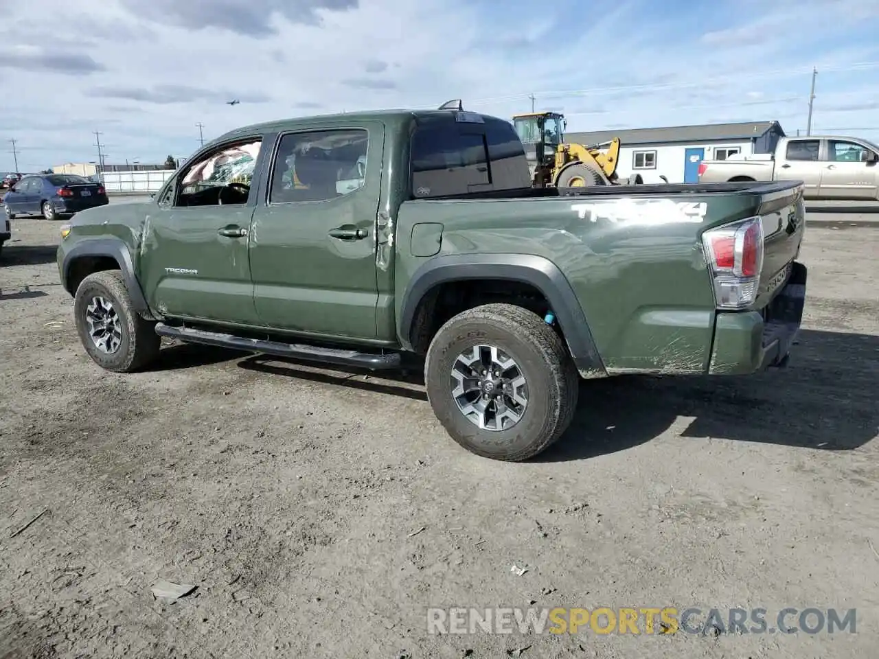 2 Photograph of a damaged car 3TMCZ5AN7MM408525 TOYOTA TACOMA 2021