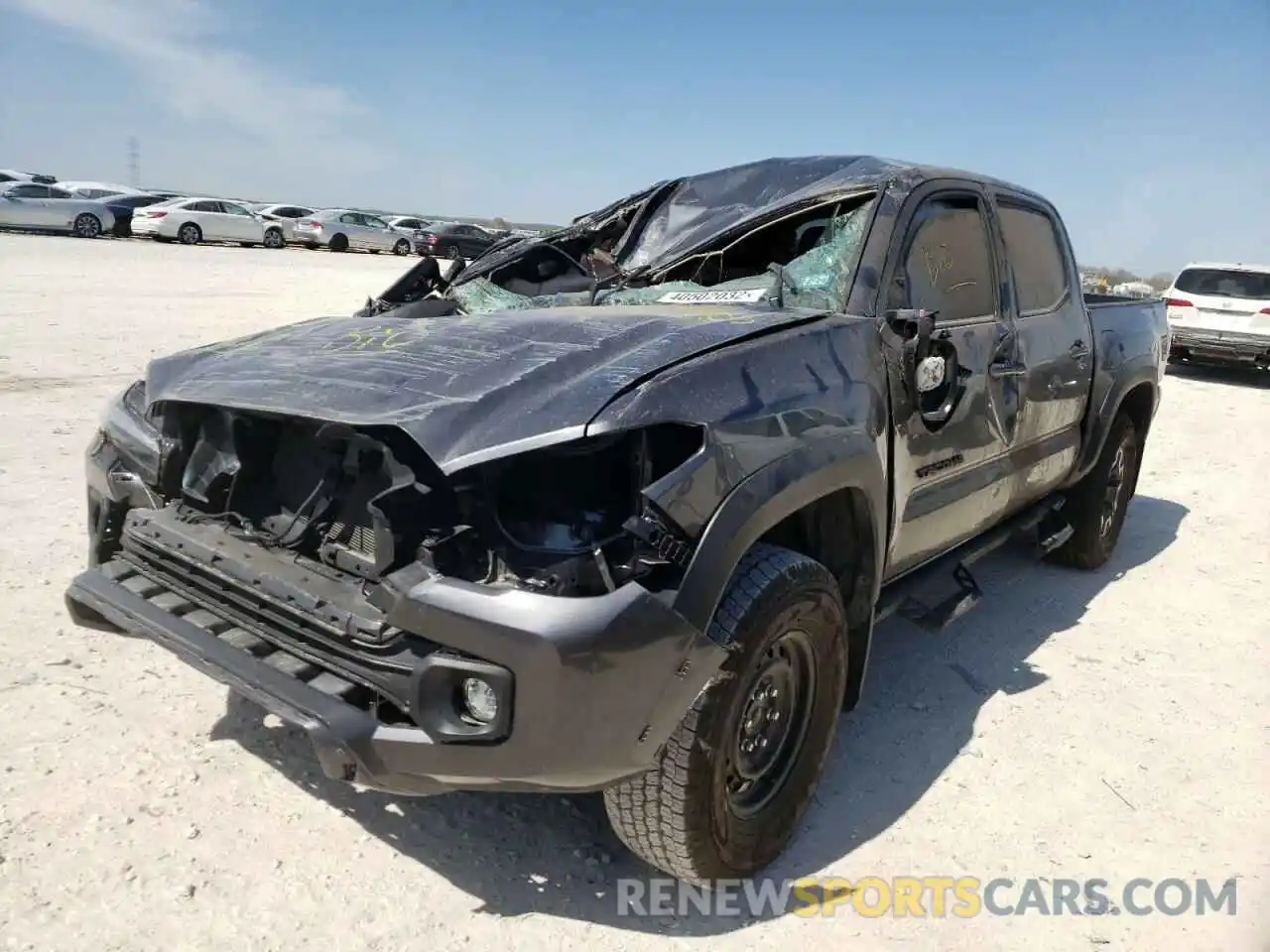 2 Photograph of a damaged car 3TMCZ5AN7MM409125 TOYOTA TACOMA 2021