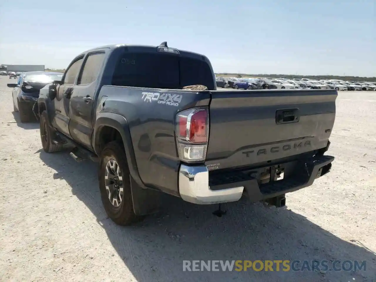 3 Photograph of a damaged car 3TMCZ5AN7MM409125 TOYOTA TACOMA 2021