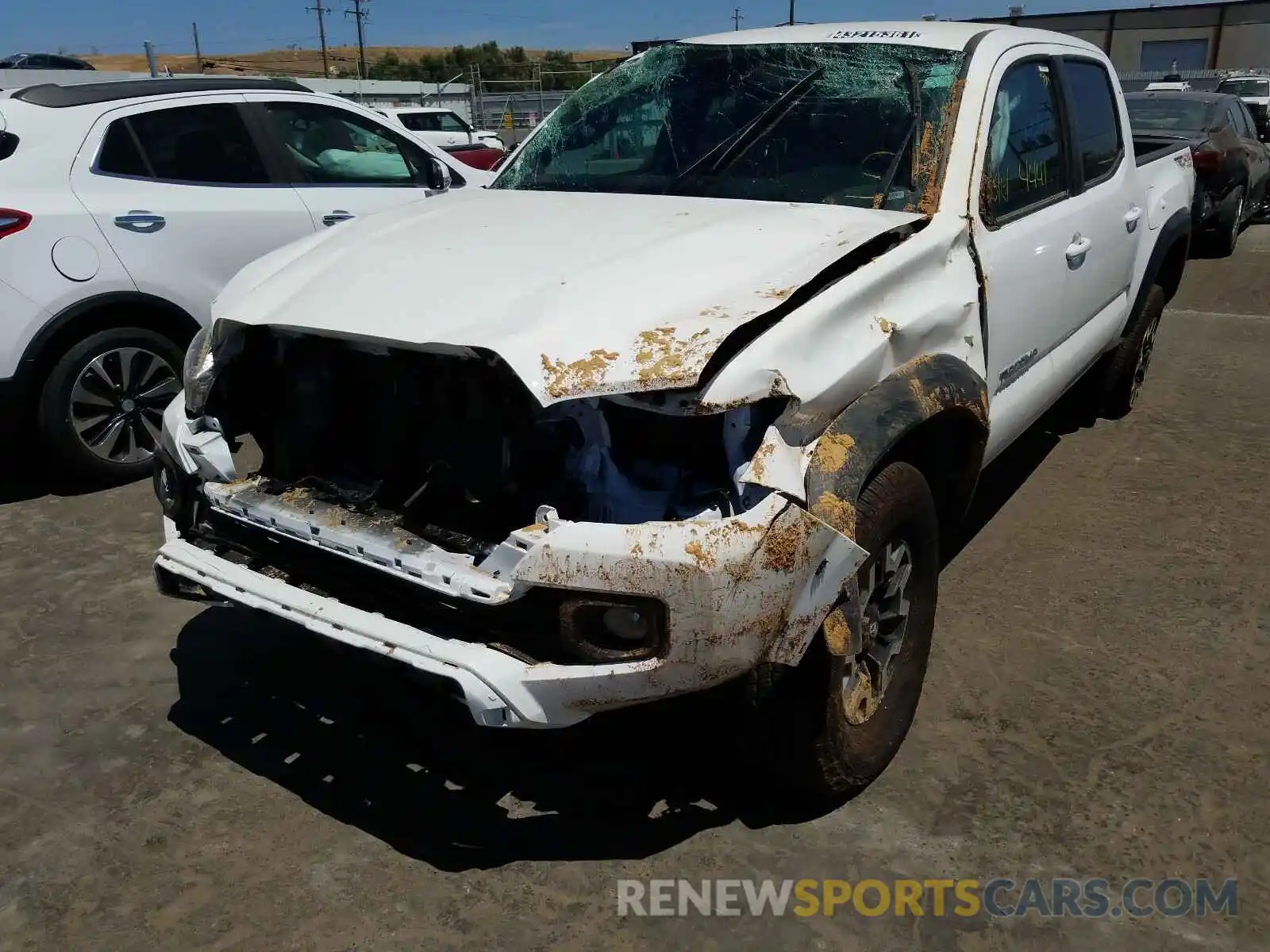 9 Photograph of a damaged car 3TMCZ5AN7MM411327 TOYOTA TACOMA 2021