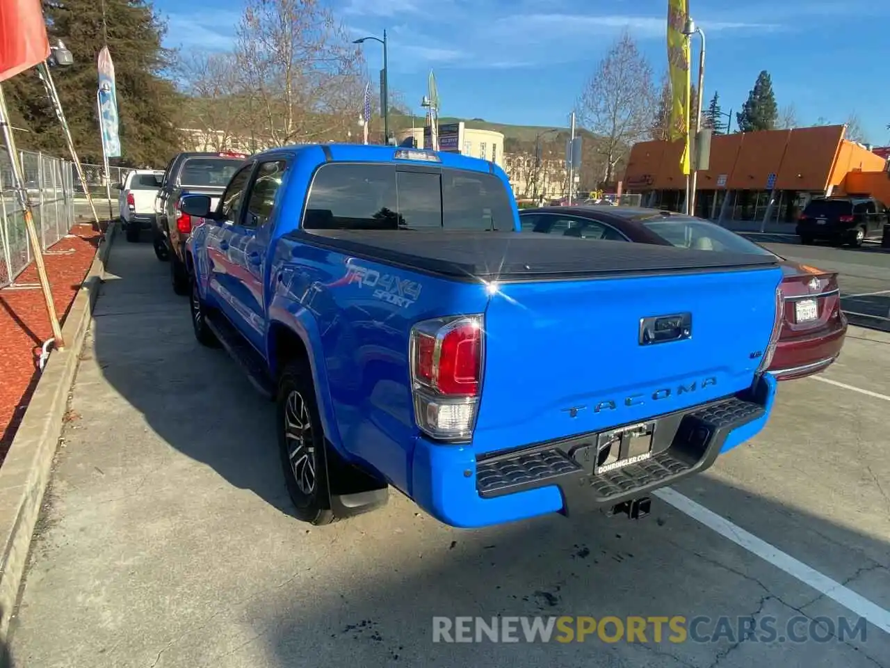 3 Photograph of a damaged car 3TMCZ5AN7MM413904 TOYOTA TACOMA 2021