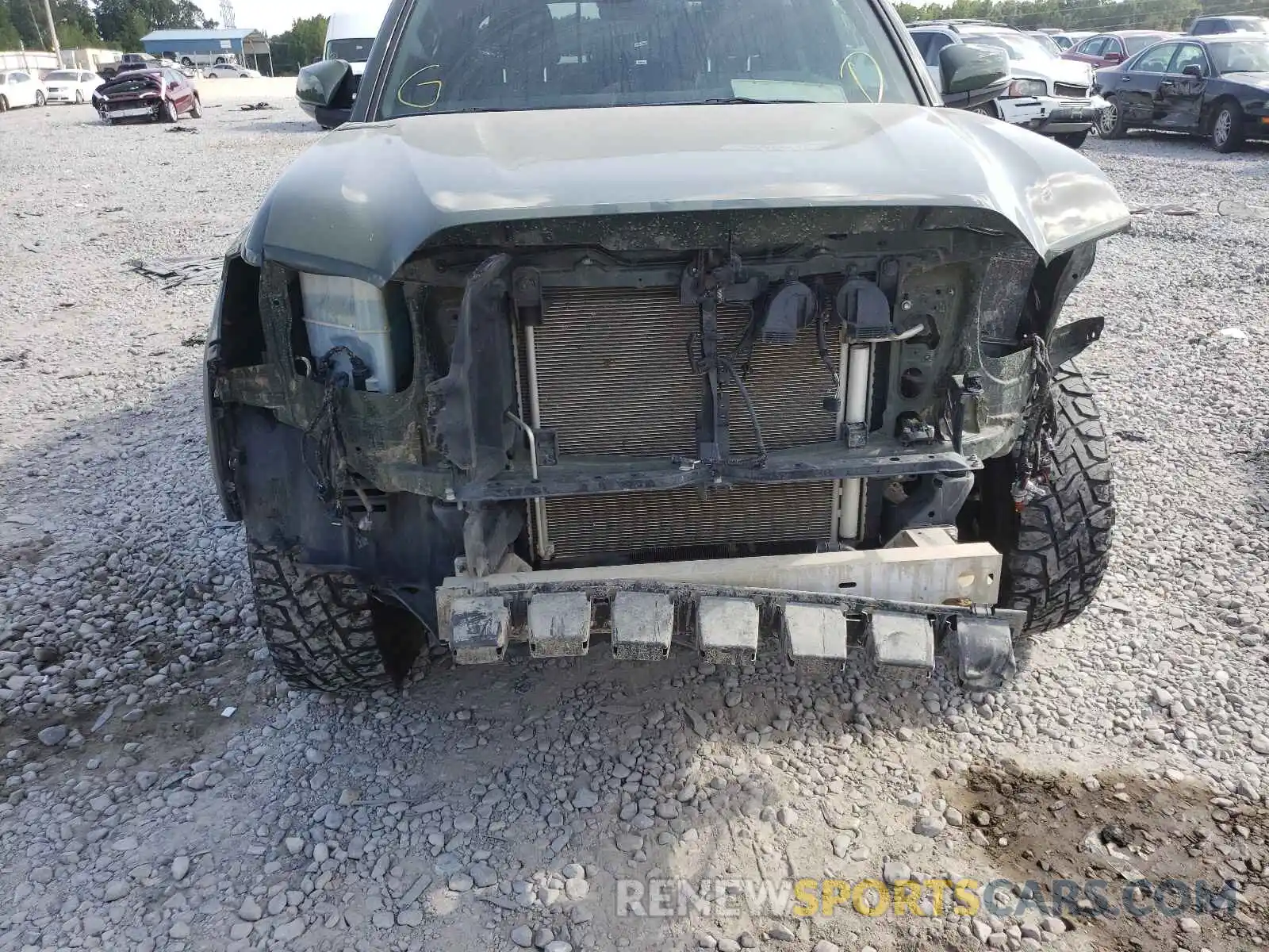 9 Photograph of a damaged car 3TMCZ5AN7MM416950 TOYOTA TACOMA 2021