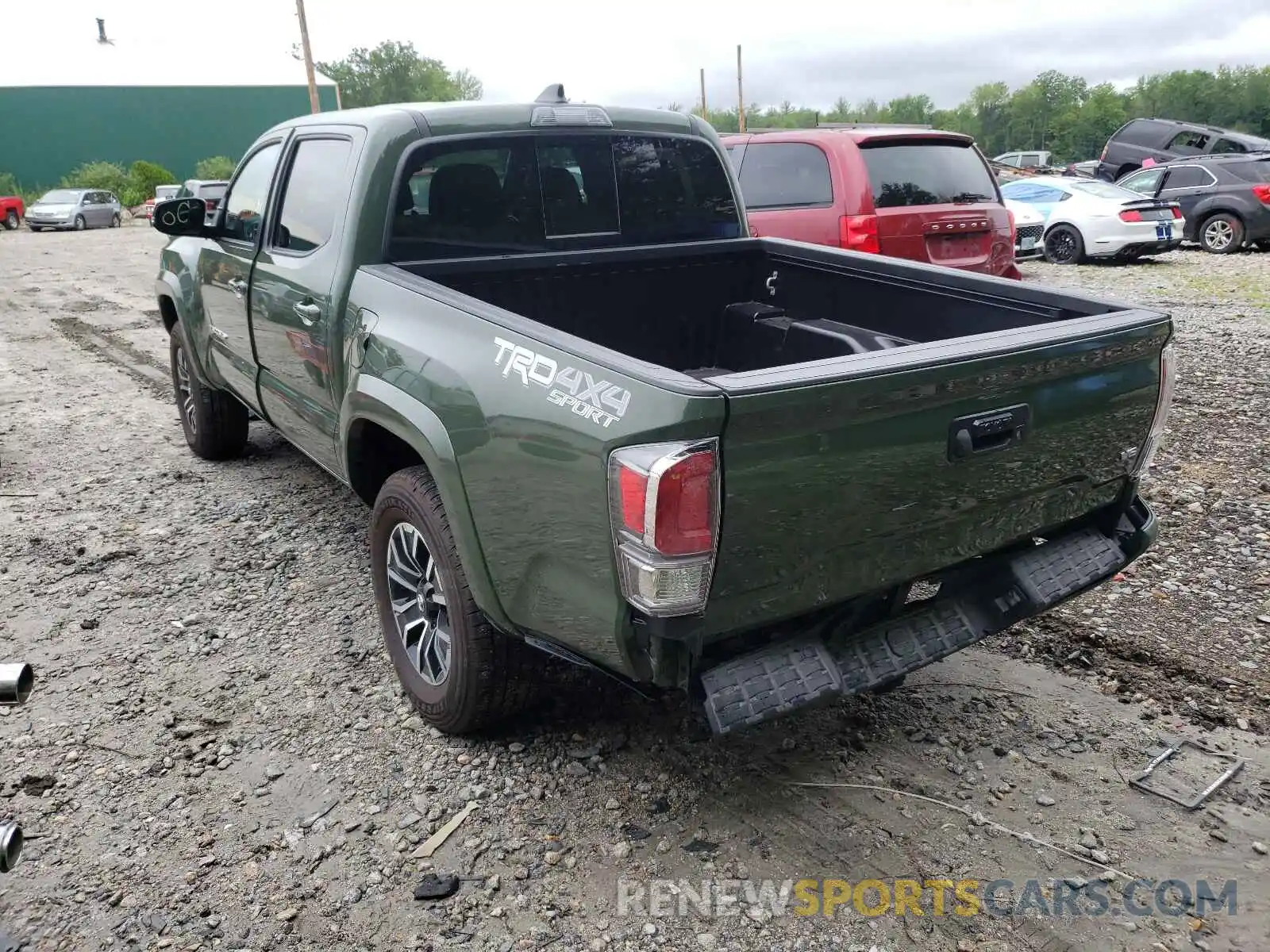 3 Photograph of a damaged car 3TMCZ5AN7MM417497 TOYOTA TACOMA 2021