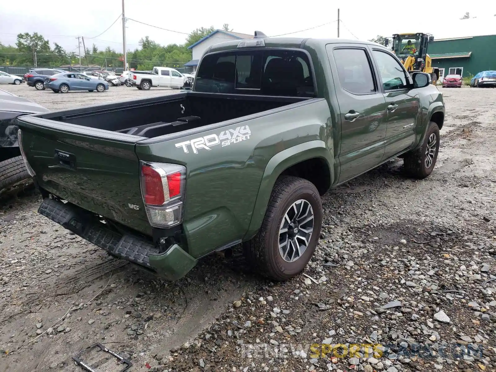 4 Фотография поврежденного автомобиля 3TMCZ5AN7MM417497 TOYOTA TACOMA 2021