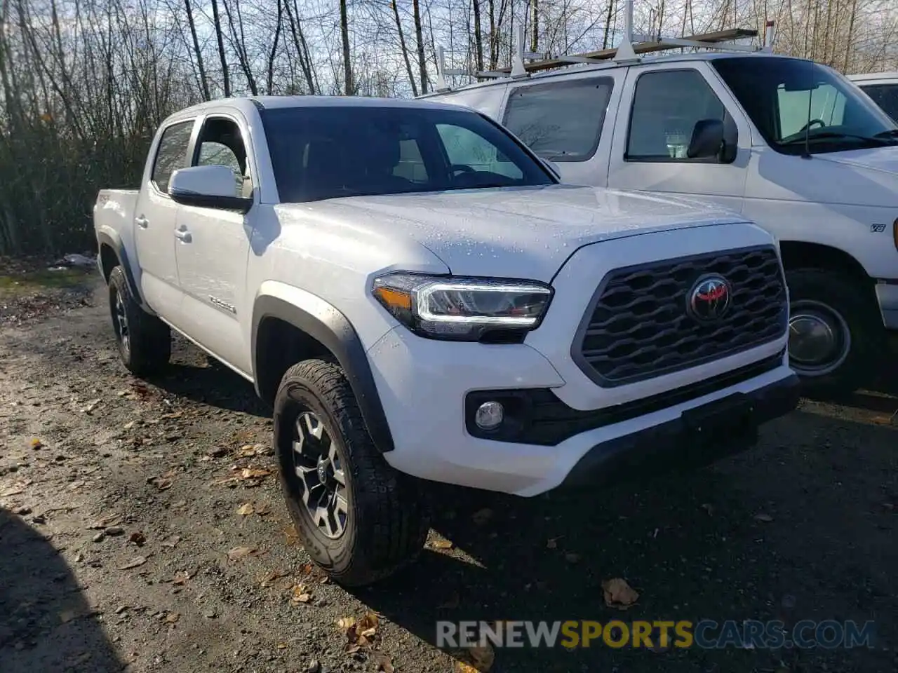 1 Photograph of a damaged car 3TMCZ5AN7MM417550 TOYOTA TACOMA 2021