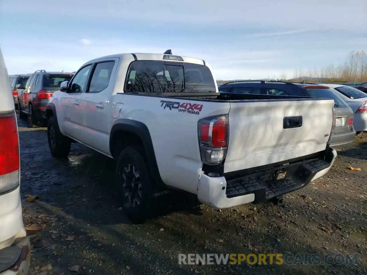 3 Photograph of a damaged car 3TMCZ5AN7MM417550 TOYOTA TACOMA 2021