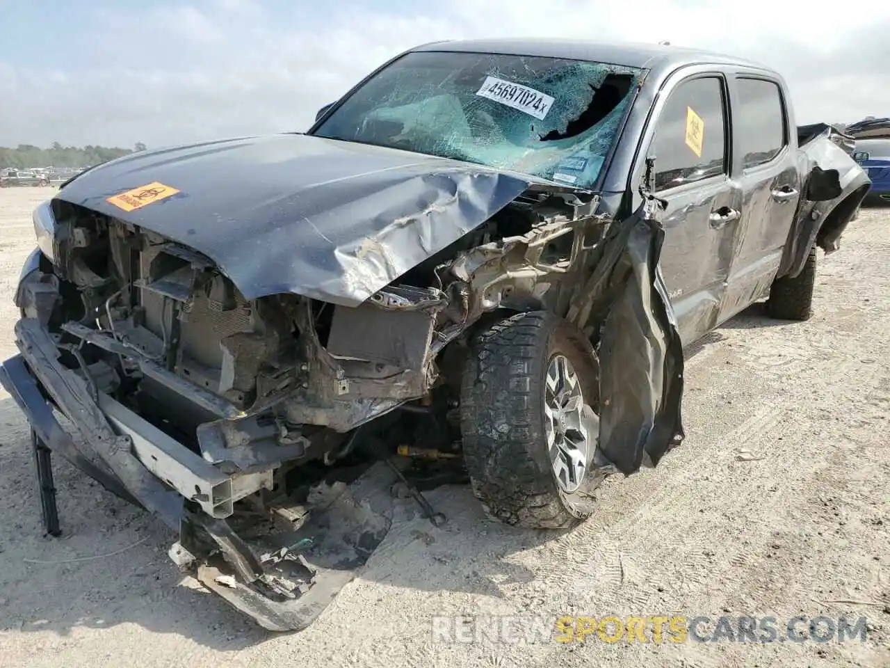 1 Photograph of a damaged car 3TMCZ5AN7MM418889 TOYOTA TACOMA 2021