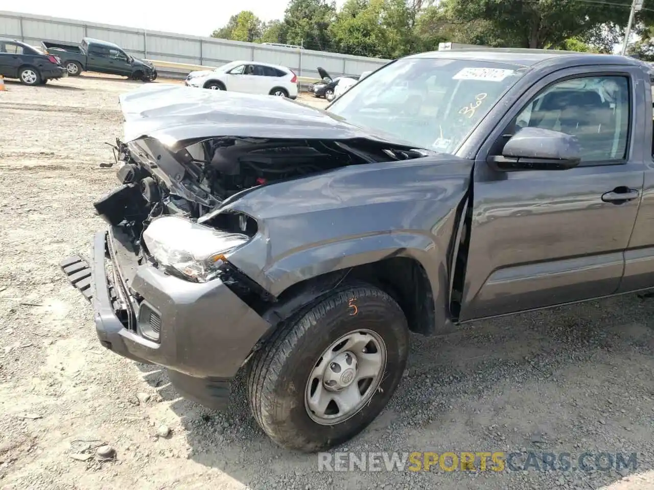 9 Photograph of a damaged car 3TMCZ5AN7MM419282 TOYOTA TACOMA 2021