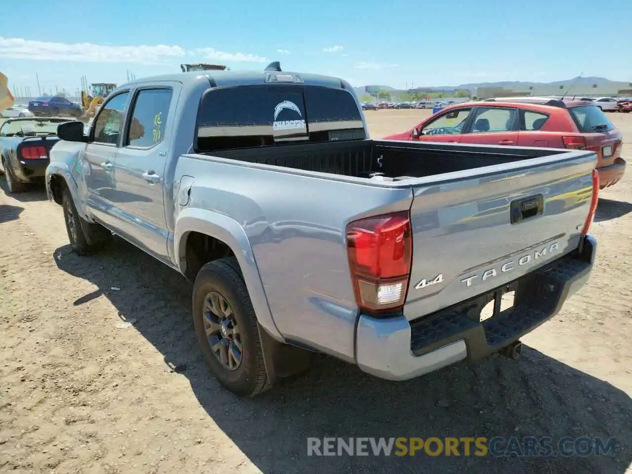 3 Photograph of a damaged car 3TMCZ5AN7MM421064 TOYOTA TACOMA 2021