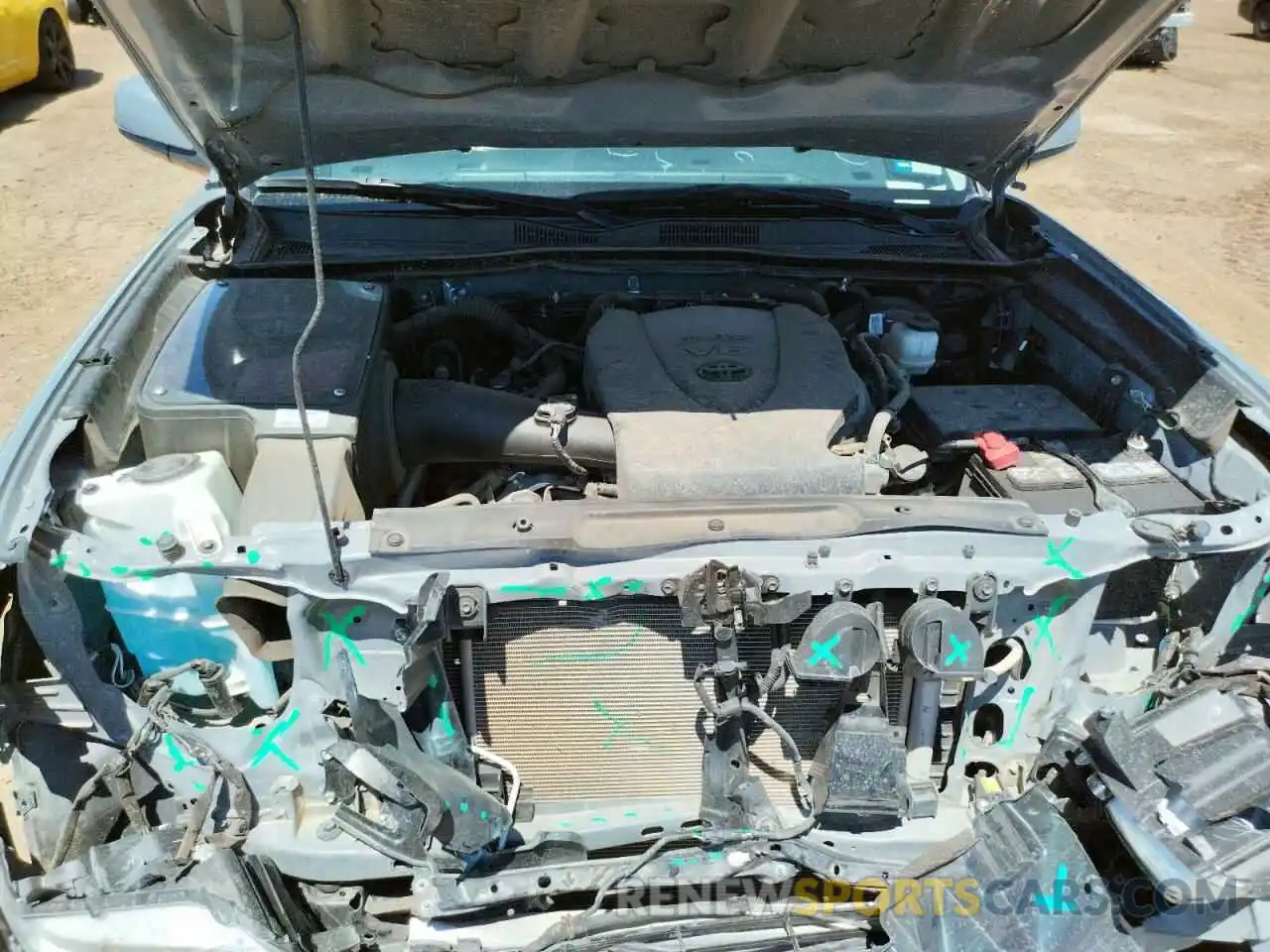 7 Photograph of a damaged car 3TMCZ5AN7MM421064 TOYOTA TACOMA 2021