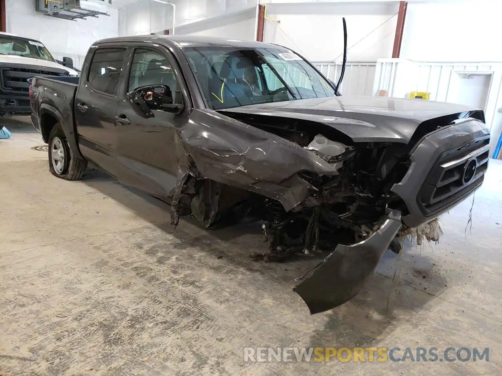 1 Photograph of a damaged car 3TMCZ5AN7MM423977 TOYOTA TACOMA 2021