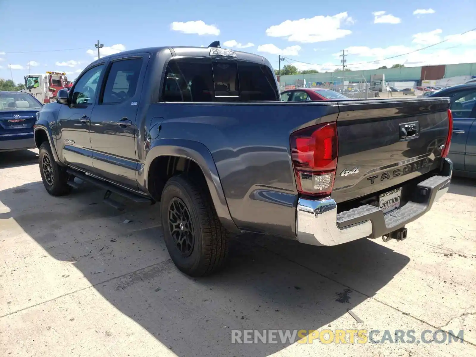 3 Photograph of a damaged car 3TMCZ5AN7MM426295 TOYOTA TACOMA 2021