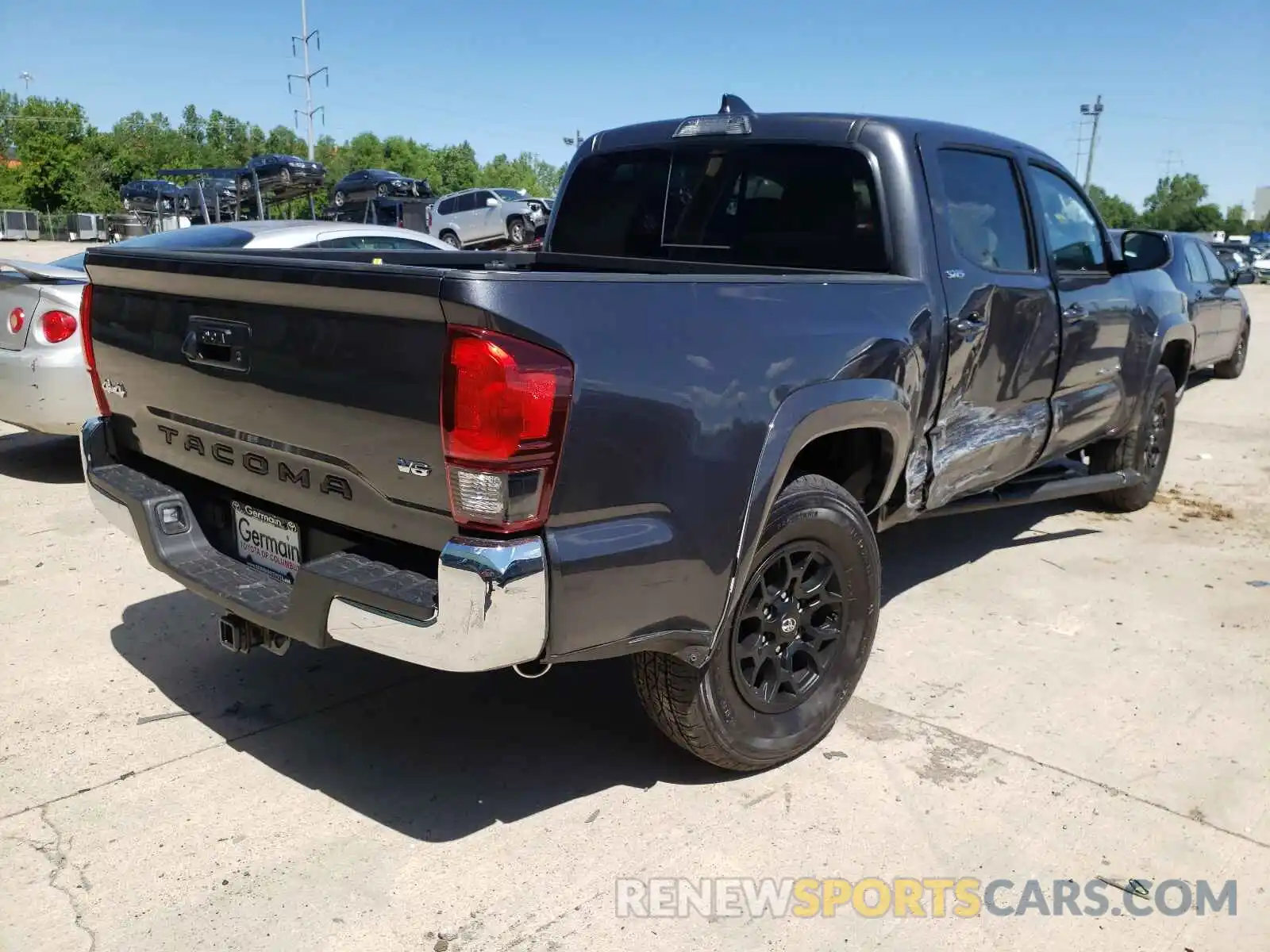 4 Photograph of a damaged car 3TMCZ5AN7MM426295 TOYOTA TACOMA 2021