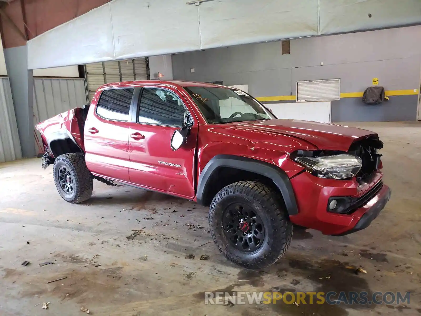 9 Фотография поврежденного автомобиля 3TMCZ5AN7MM433179 TOYOTA TACOMA 2021