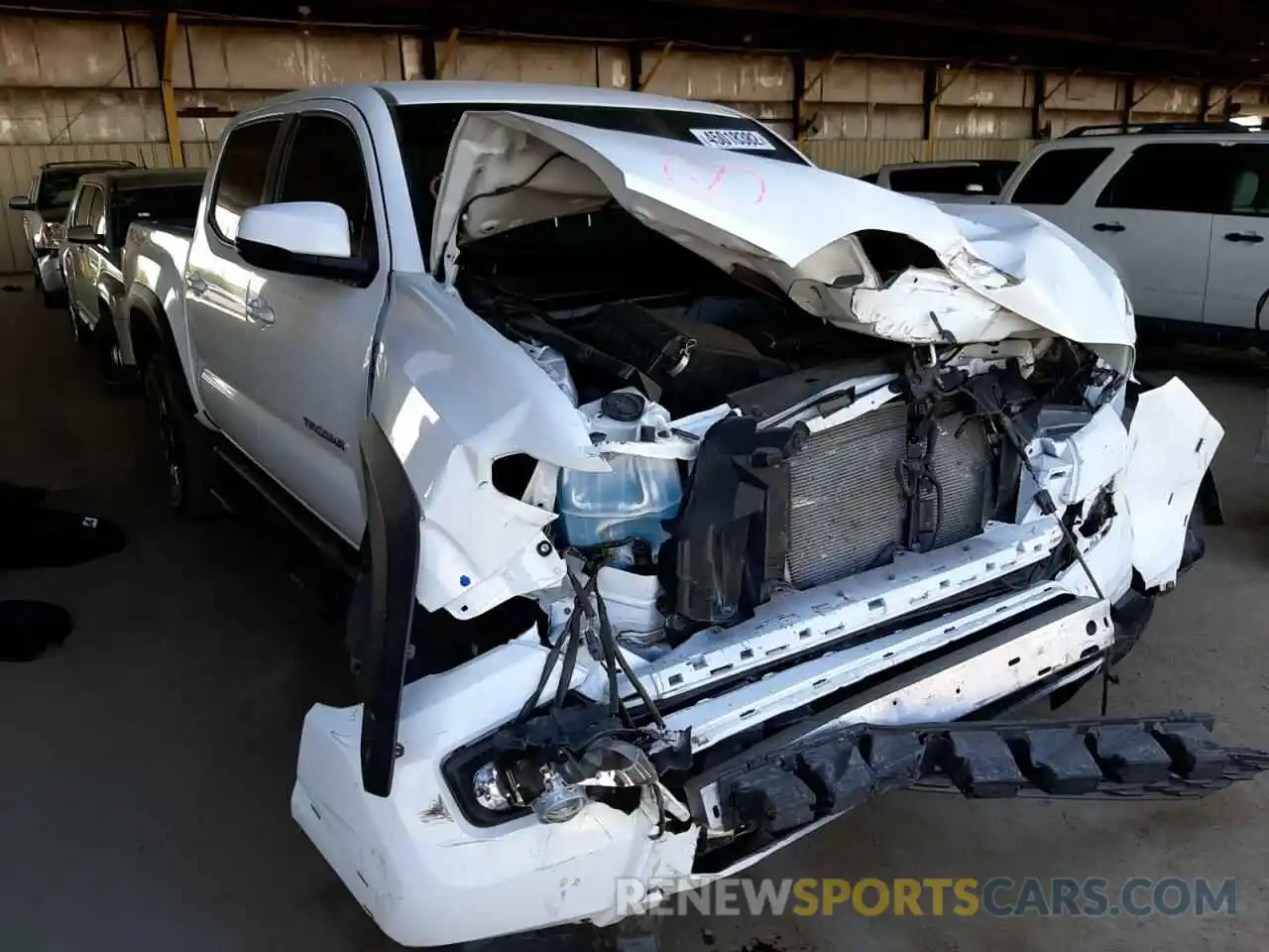 9 Photograph of a damaged car 3TMCZ5AN7MM435420 TOYOTA TACOMA 2021