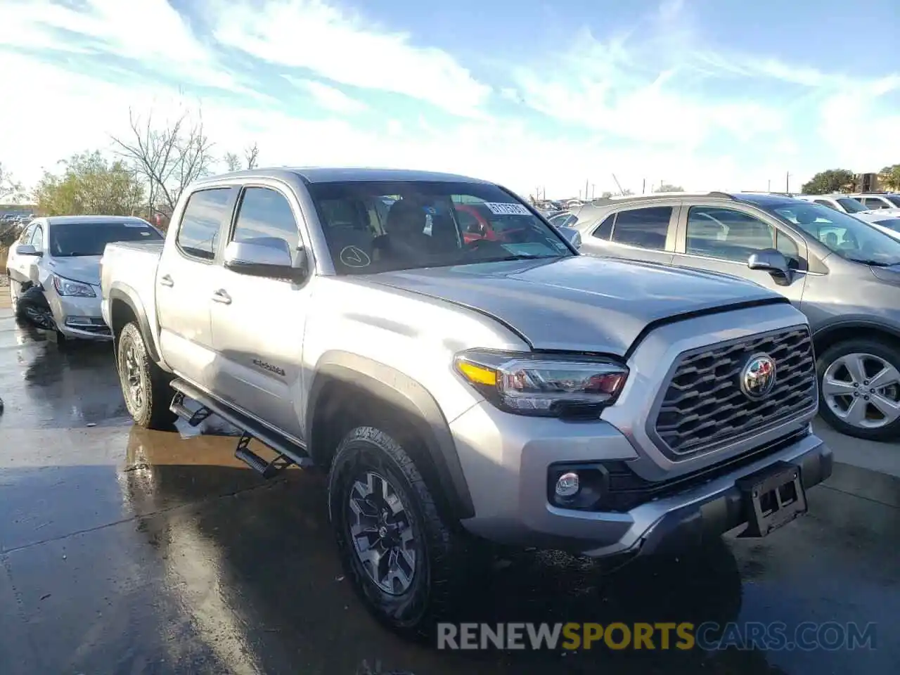 1 Photograph of a damaged car 3TMCZ5AN7MM436311 TOYOTA TACOMA 2021