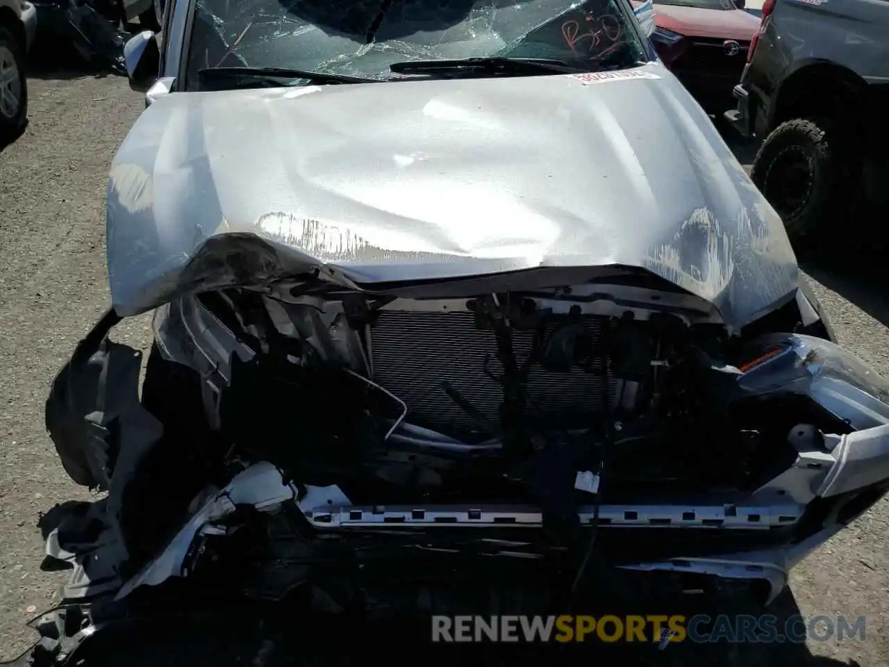 7 Photograph of a damaged car 3TMCZ5AN7MM442657 TOYOTA TACOMA 2021