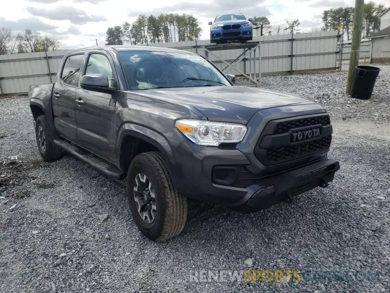 1 Photograph of a damaged car 3TMCZ5AN7MM448359 TOYOTA TACOMA 2021