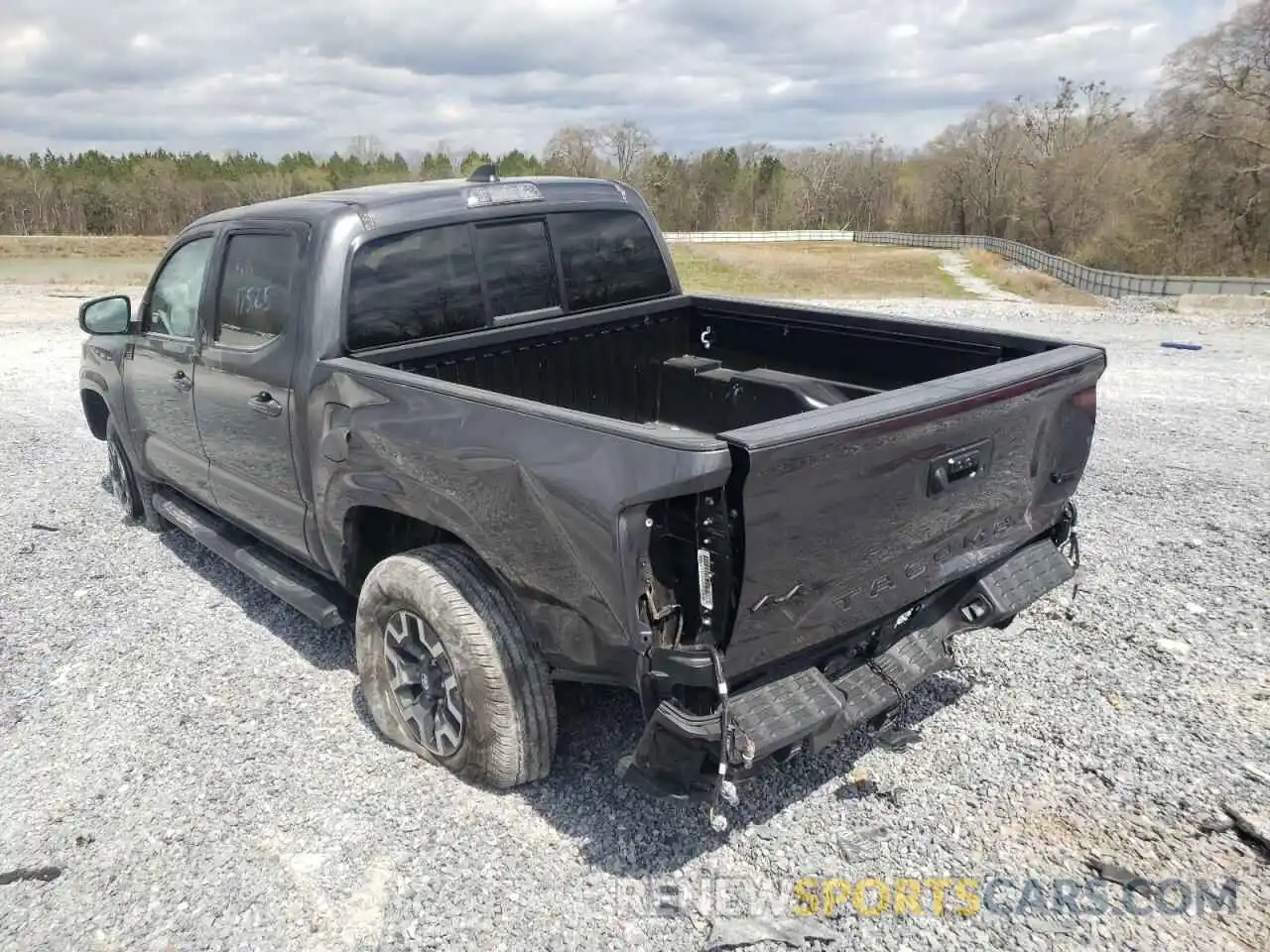 3 Photograph of a damaged car 3TMCZ5AN7MM448359 TOYOTA TACOMA 2021