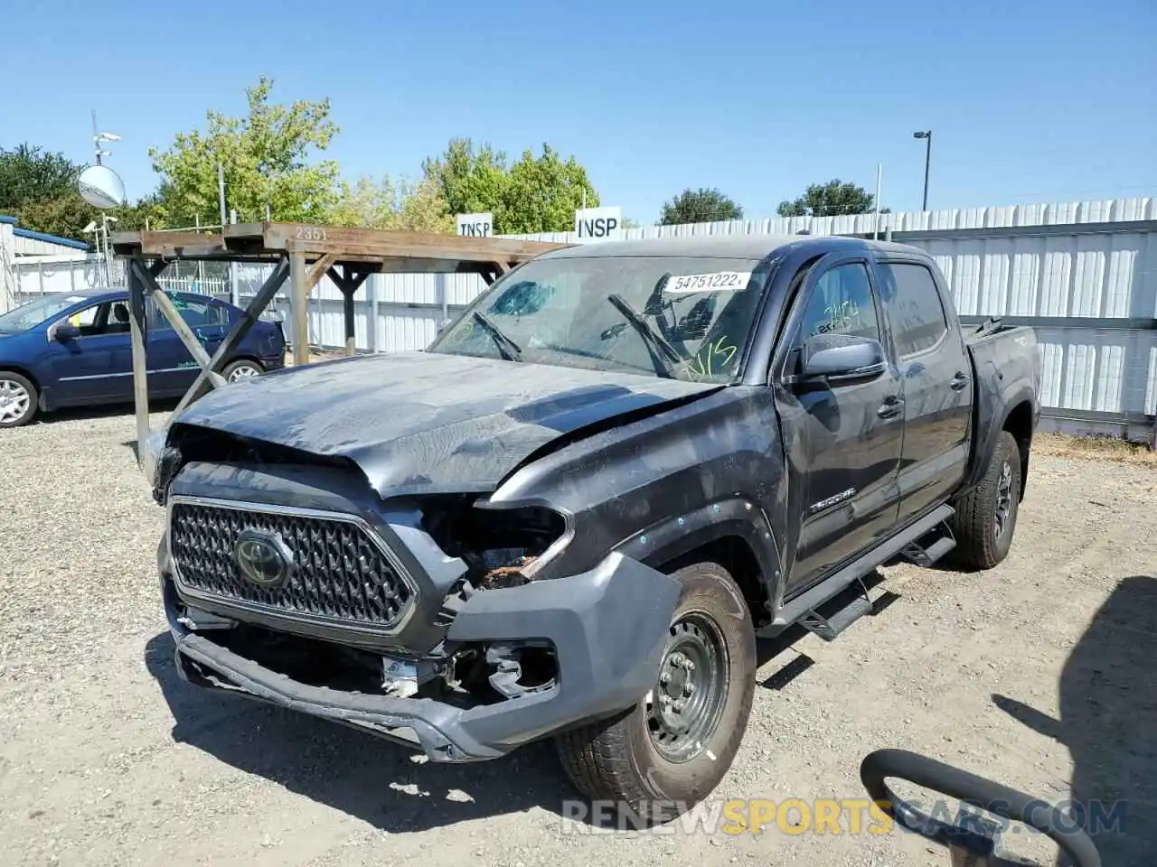 2 Фотография поврежденного автомобиля 3TMCZ5AN7MM451147 TOYOTA TACOMA 2021