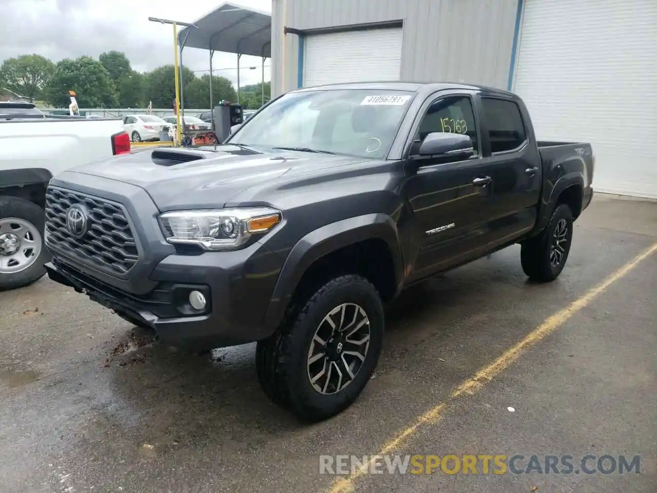 2 Photograph of a damaged car 3TMCZ5AN8MM371016 TOYOTA TACOMA 2021