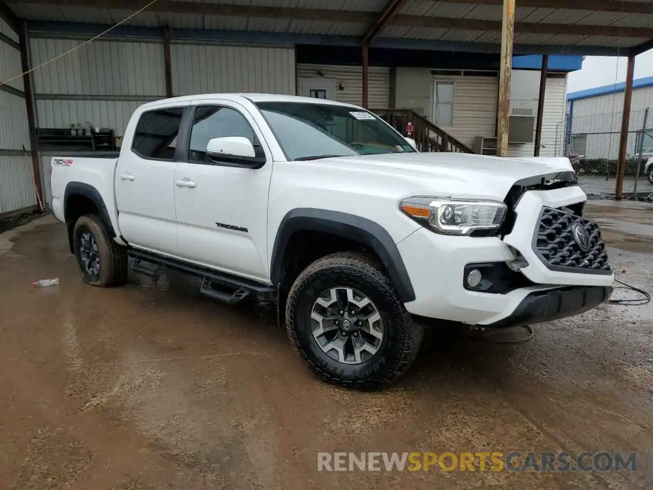 4 Фотография поврежденного автомобиля 3TMCZ5AN8MM373199 TOYOTA TACOMA 2021