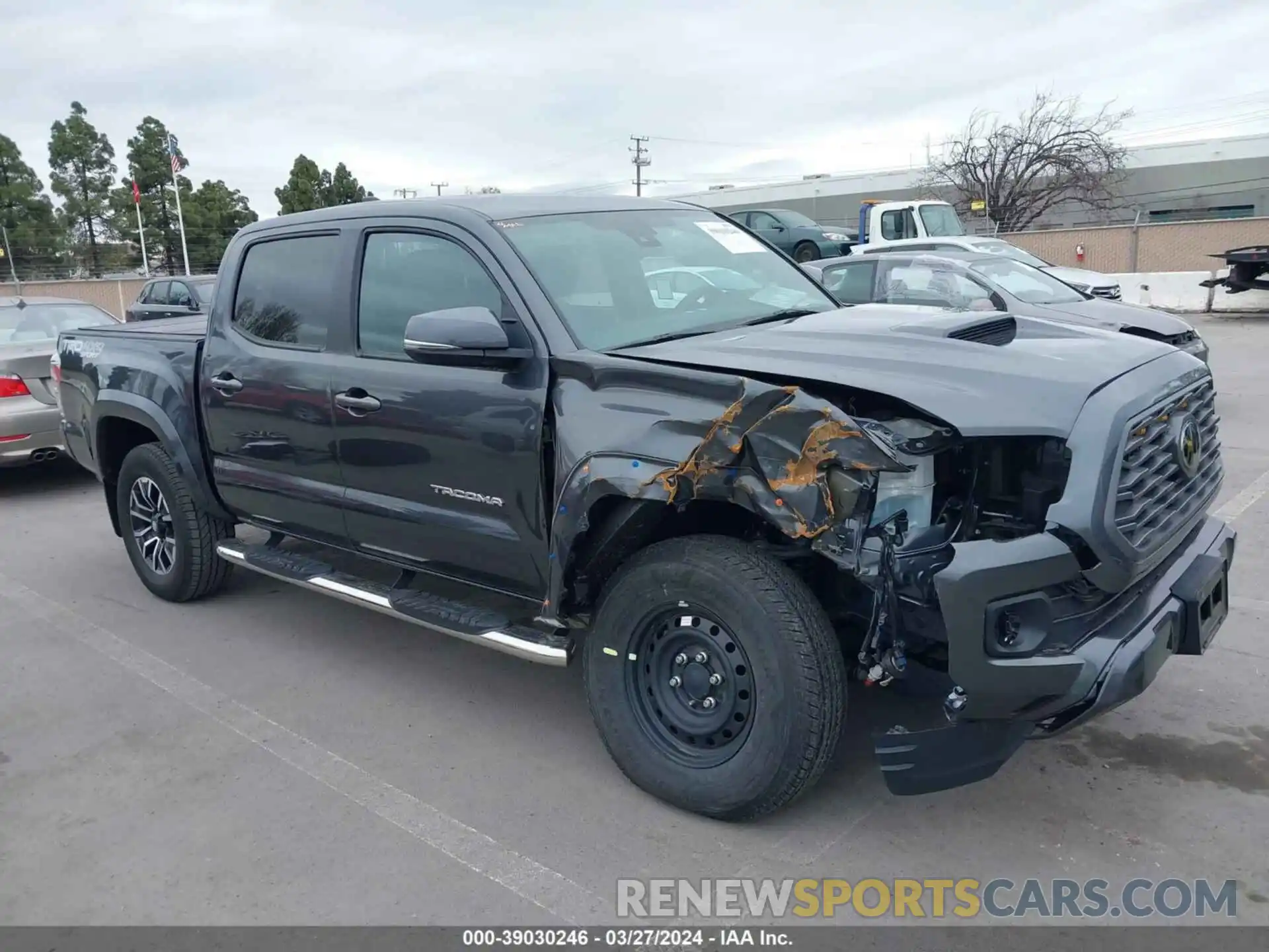 1 Photograph of a damaged car 3TMCZ5AN8MM373400 TOYOTA TACOMA 2021