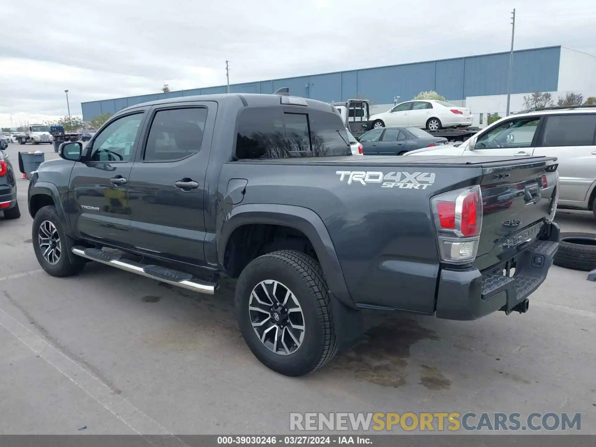 3 Photograph of a damaged car 3TMCZ5AN8MM373400 TOYOTA TACOMA 2021